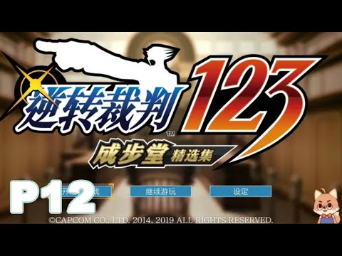 【逆轉裁判456】P12 4-3 逆轉的小夜曲（5）【黑桐谷歌】Phoenix Wright逆轉裁判456合集