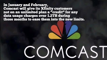 Comcast to impose home internet data cap of 1.2TB