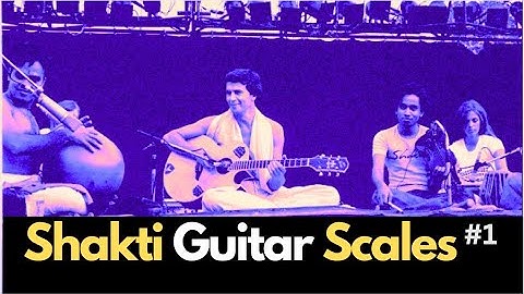 How to Play Shakti Indian Scales: [John McLaughlin guitar lesson]