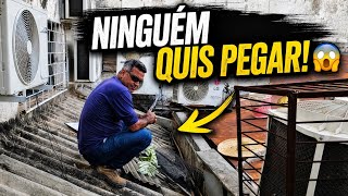 Ninguém quis esse serviço… sobrou pra mim