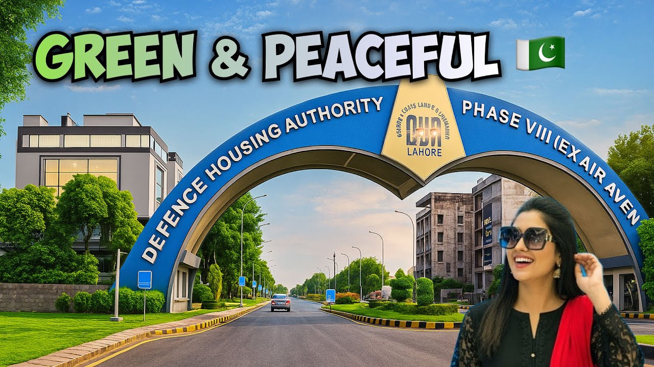 POV Drive Through Air Avenue DHA Phase 8 Ext | Luxury Life in Lahore 🏡🇵🇰