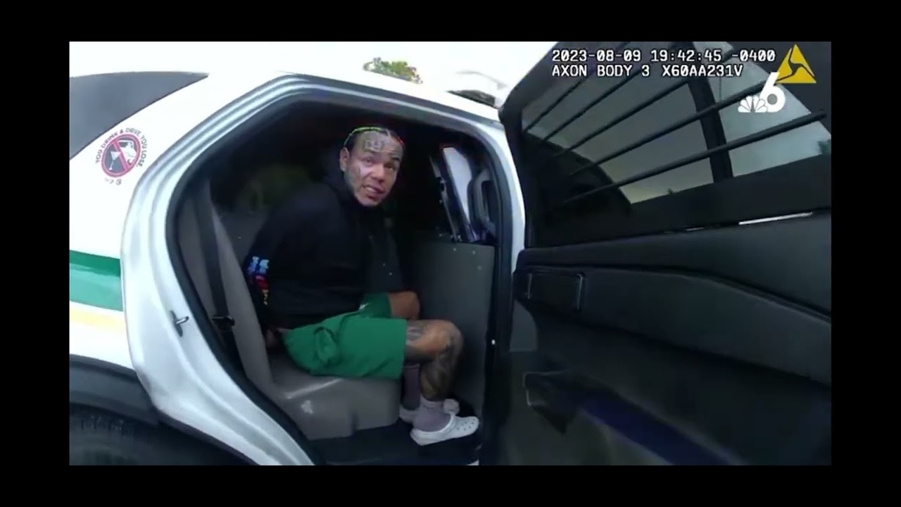 6ix9ine Gets Pulled Over And Taking To Jail ( Full Footage ) #6ix9ine #worldstarhiphop #shaderoom