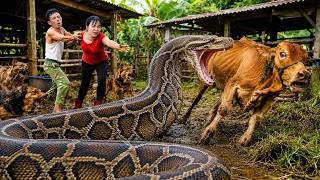 Famous 72 Hours Of Terror: Giant Python Attacks Cow In Muddy Farm As Dogs Rush To Rescue! Profile