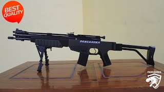 Review terbaru senapan angin canggih model lipat (PANCASONA AIR RIFLE)