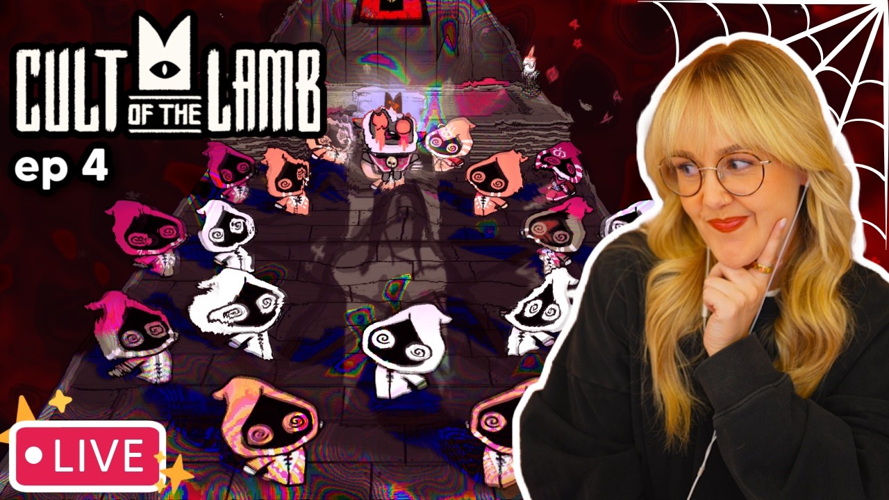 falloween stream ~ cult of the lamb ep. 4 🔥 streamed 10/21/26