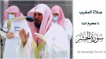 بلمحات الكرد يرتل ويبدع الشيخ ماهر المعيقلي - خواتيم سورة الحشر صلاة المغرب 16 محرم 1443 |