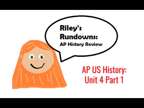 AP US History Unit 4 Review Part 1 - YouTube
