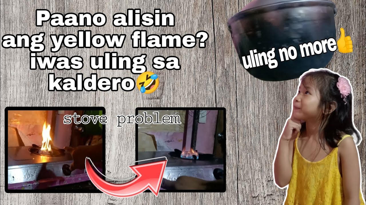Fix Gas stove Yellow flame Sulosyon sa dilaw na apoy sa ating stove