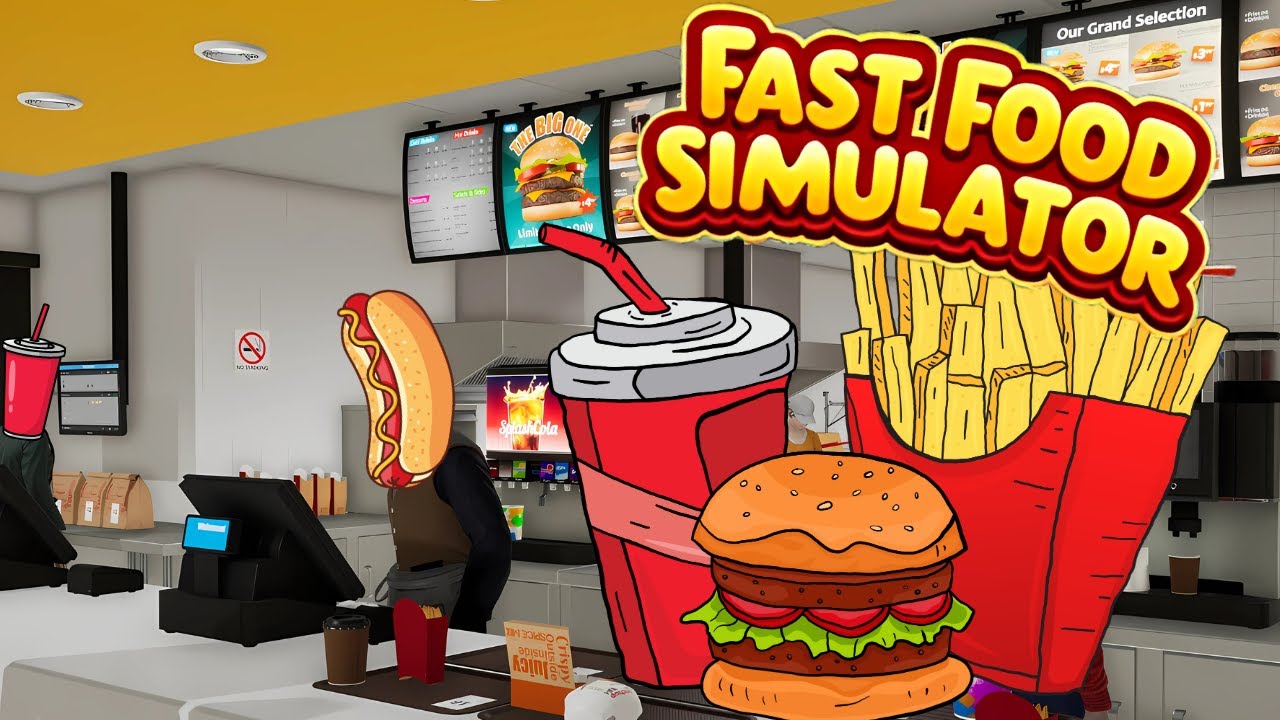 I Opened my Own Restaurant in Fast Food Simulator! - YouTube