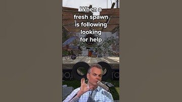 When a fresh spawn is following looking for help