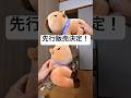 ごらカピぬいぐるみ先行販売について