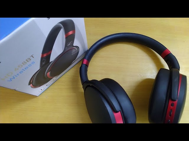 Sennheiser HD 458BT Wireless Headphones | Unboxing | Review