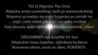 Young Killer Msodoki - 13 feat Fid Q (Ngosha The Don) & Belle 9 Mistari (Lyrics) {PLEASE SUBSCRIBE}