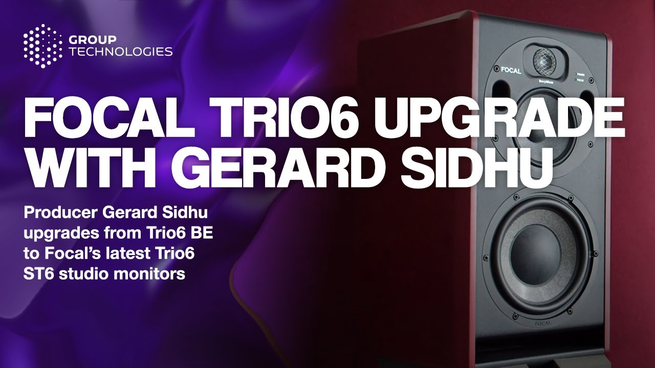 Focal Trio6 Upgrade with Engineer & Producer Gerard Sidhu