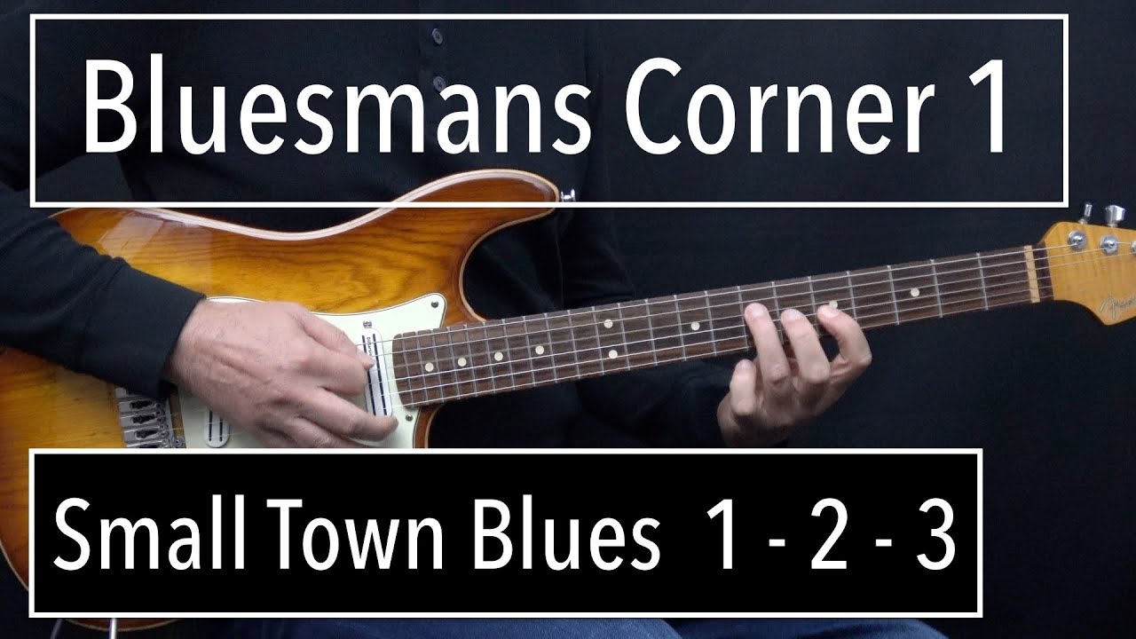 Small Town Blues 1 3 from my book "Bluesmans Corner 1" Achim Kohl YouTube