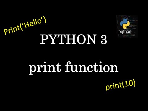 How to use print function in python3 | Python tutorial | codewithme