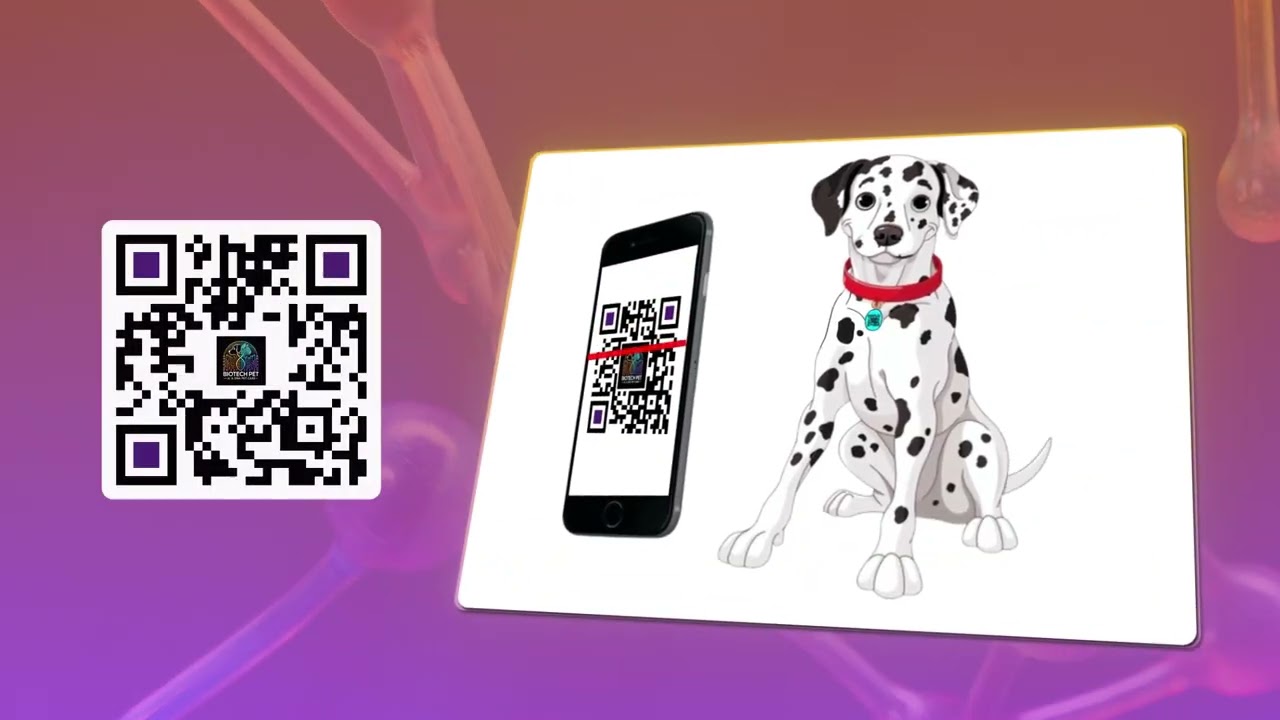 QR Code GEO Tracking by BioTech Pet