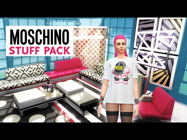 Sims 4 CC's - The Best: MOSCHINO SET by blue8whitewolfcreation