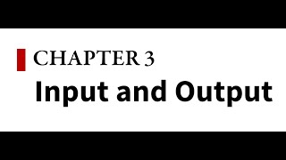 Input and Outputs in Mathematica | Chapter 03