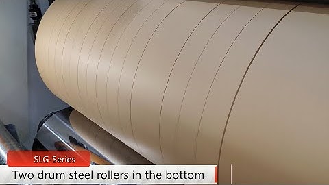 Binbao Brand SLG Series Double Drum Type Slitter Rewinder Machine For Paper Converter And Paper Mill