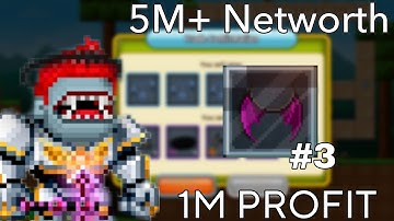 Road To 😈 Tormentor Wings 😈 Day #3 ( Got 1M+ Profit 😱🔥) | Pixel Worlds