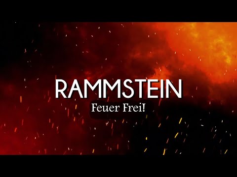 Rammstein - Feuer Frei! (Lyrics/Sub Español)