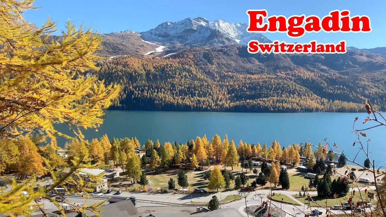 Engadin, Switzerland [4K] - Mirror Like Lakes - Swiss Alps 🇨🇭 - YouTube