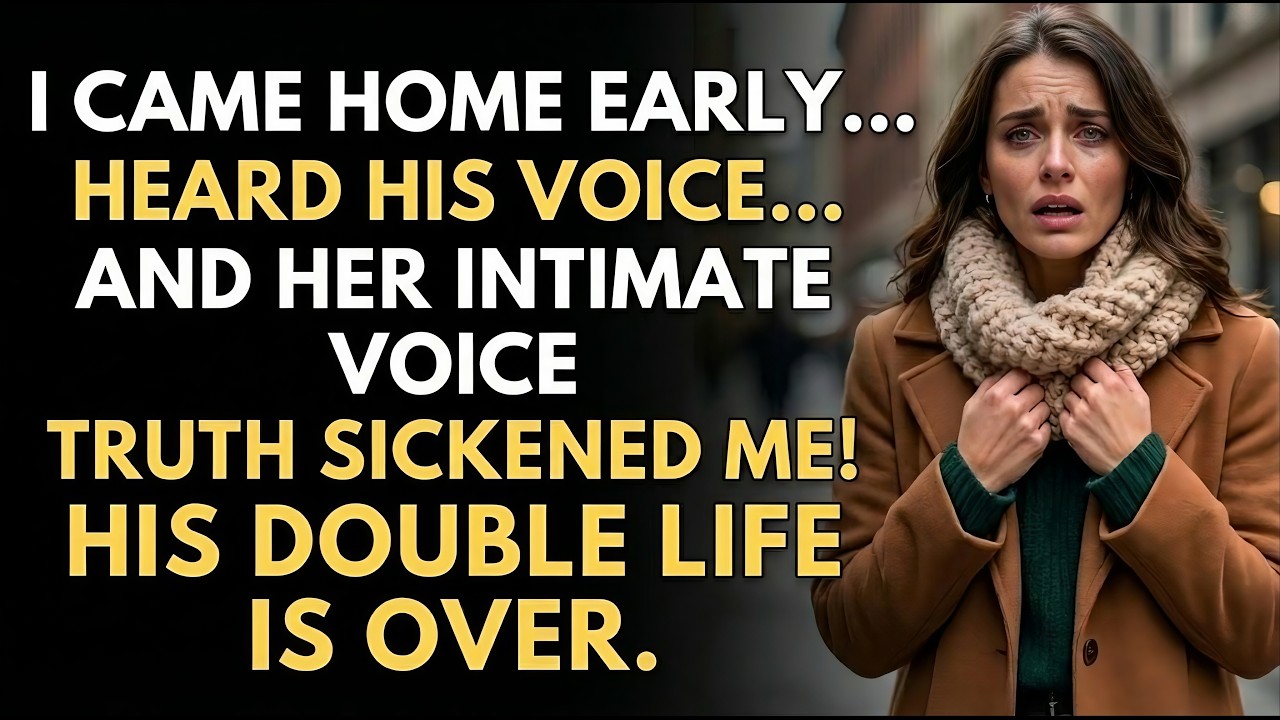 I came home for a three-minute detour to grab my notes, but the moment I stepped inside, I heard a woman's laugh echoing from upstairs. My husband was supposed to be on a conference call. Instead,...