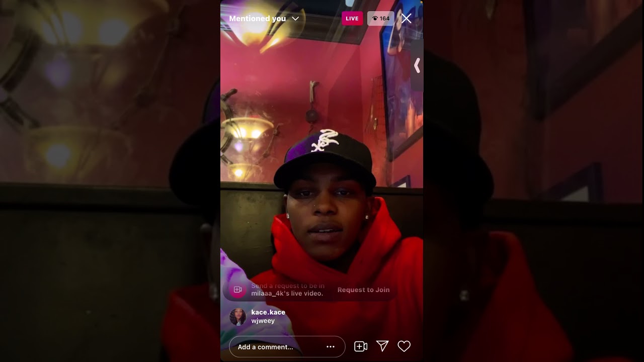 Mila and Crissy live at a restaurant 4-25-21