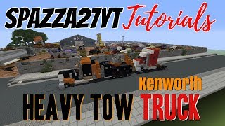 Minecraft Kenworth Heavy Tow Truck Tutorial