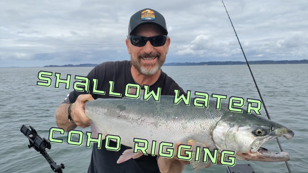 COHO Salmon Rigging Tips for Trolling (Using a BARBECUE Skewer as