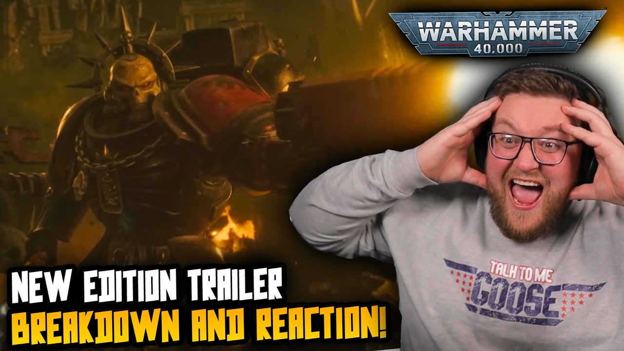 More 40K Models REVEALED! 11th Edition Trailer Reaction & Breakdown!