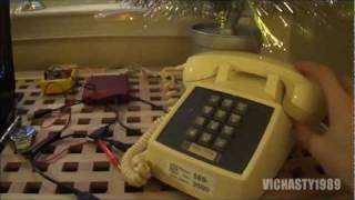 Western Electric Touchtone Desk Phone- New Jersey Bell Circa 1973