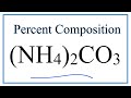 Percent Composition in Compounds