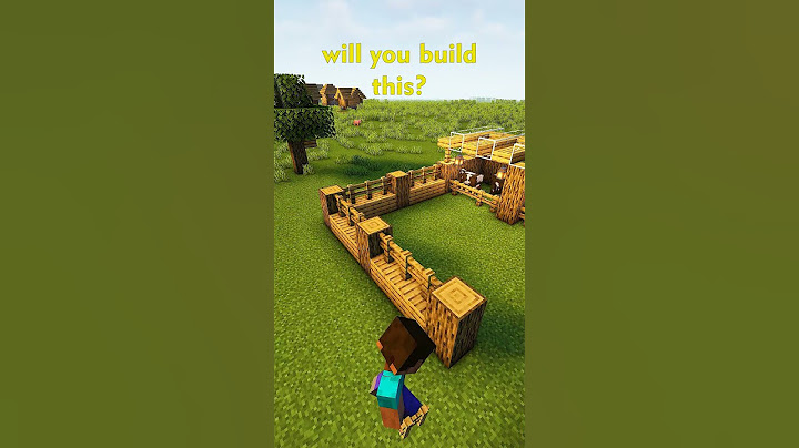 Minecraft Animal Pen 🐖#shorts