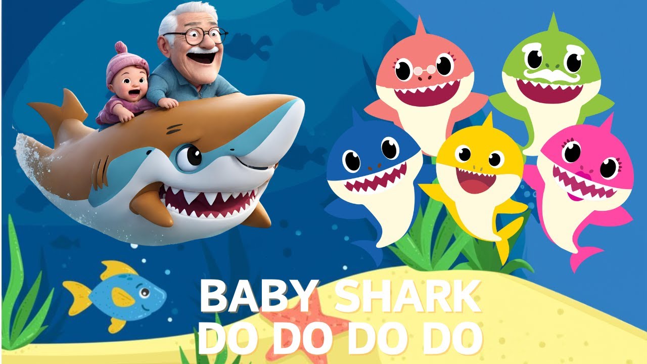 Baby Shark Dance & Learn Colors 🌈🦈 | Ocean Adventure Song for Kids | 3D Nursery Rhymes