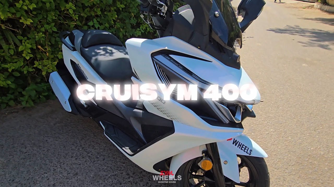 SYM CRUISYM 400i Review | ريفيو سكوتر كروزيم 400 سي سي من اس واي ام | Wheels Scooter House