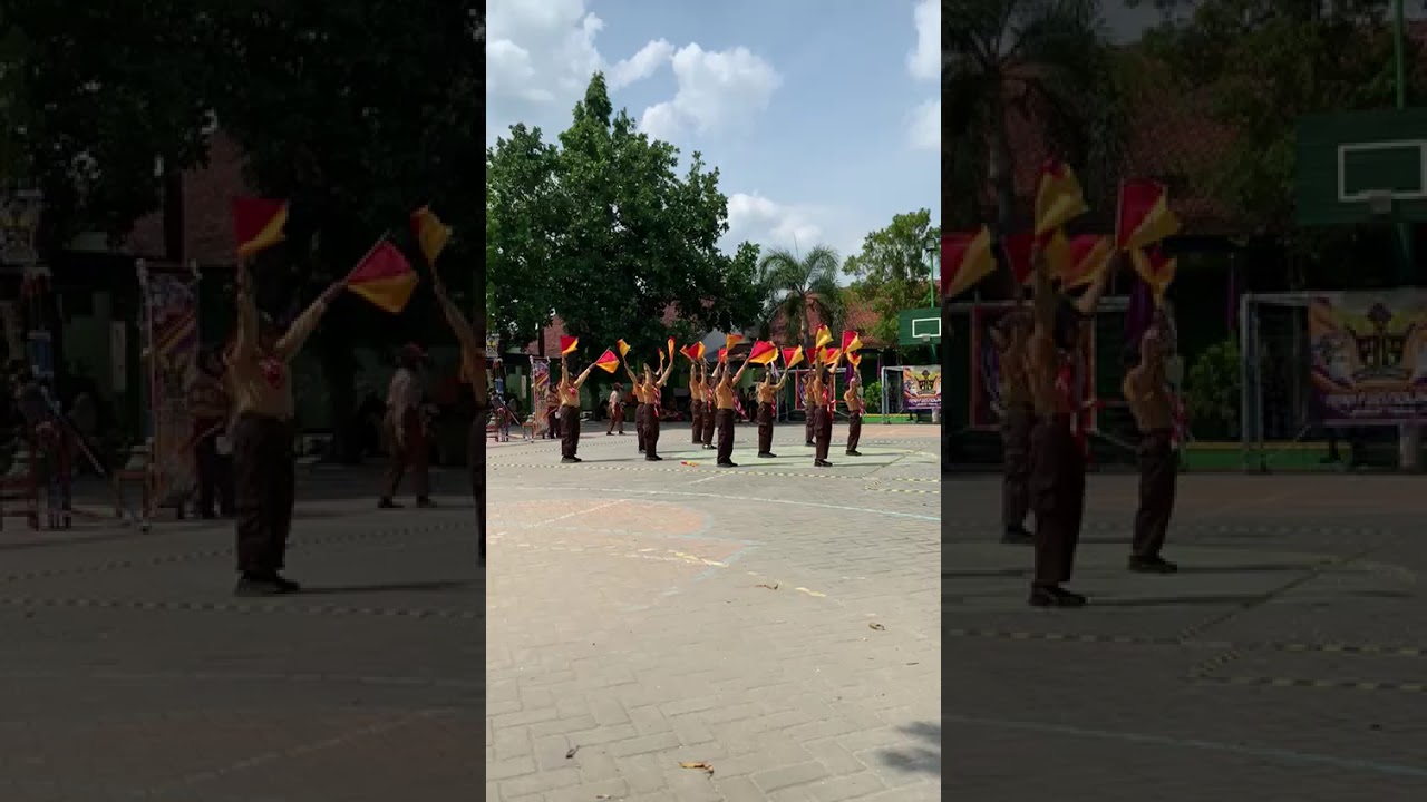 Simapore dance putri di MTsN 3 Madiun, 18 Desember 2025