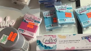 @hobbylobby Haul #2 75% off Polymer Clay & Home items