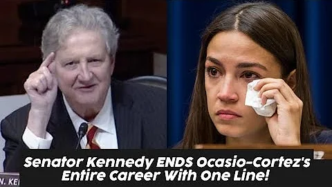 Senator Kennedy Doesn't Hold Back! DESTROYS Ocasio-Cortez With One Sentence 