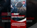 Berlin Police Check Pro-Palestine Banner During Peaceful Protest