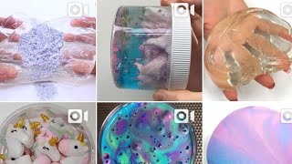 САМЫЕ 💎СТЕКЛЯННЫЕ 💎СЛАЙМЫ В ИНСТАГРАММ// Crystal Slime For Instagram//Angelina Slime