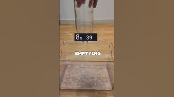 Empty the bottle fast