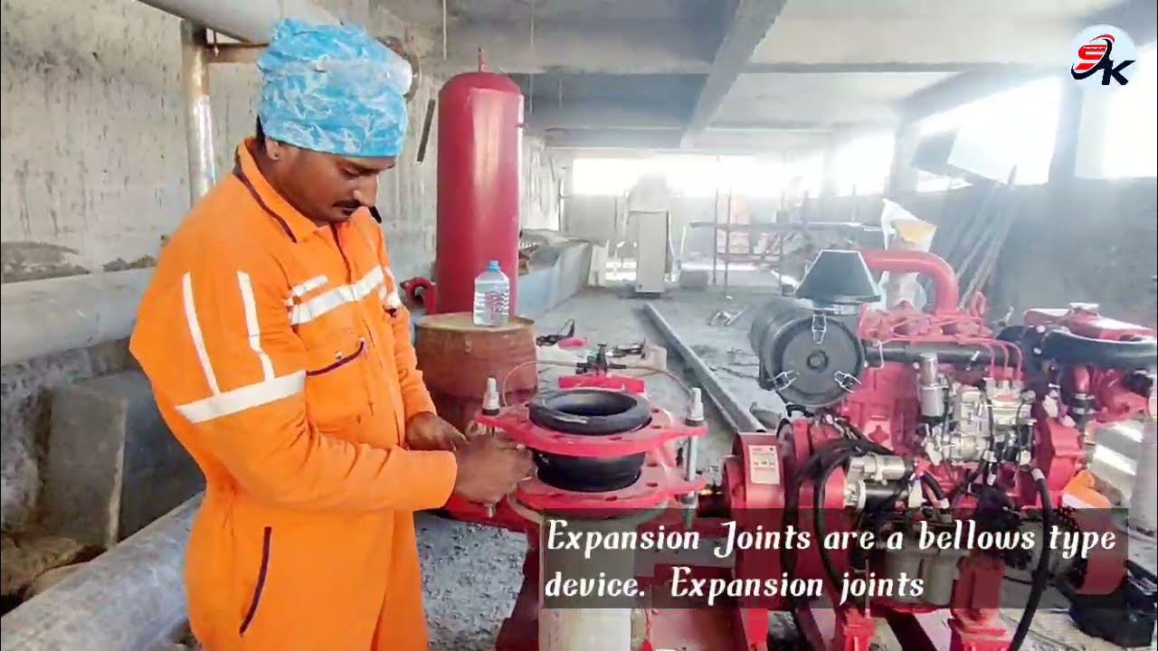 Do you know installation of rubber flexible bellow, Expansion joint
