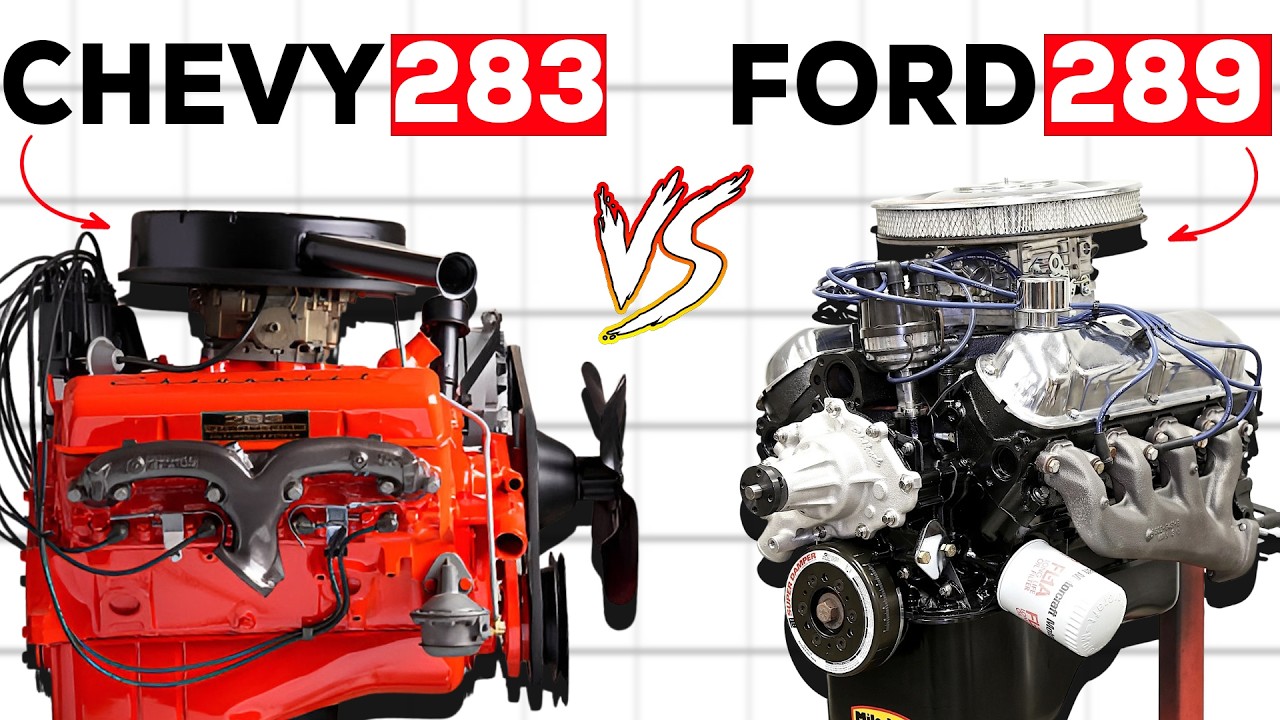 The Chevy 283 V8 vs The Ford 289 V8 | Who Was The King?