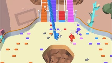 MAX LEVEL Bridge Race 🏇- All Levels Gameplay Android, iOS