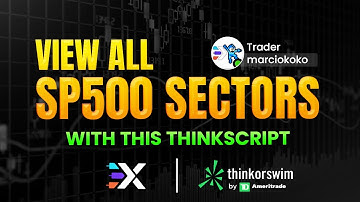 SP500Sectors Script on ThinkorSwim