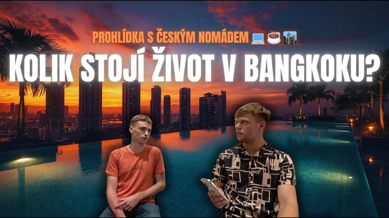 Kolik OPRAVDU STOJÍ život v THAJSKU? 💰| Bangkok, 2025/2026 🇹🇭