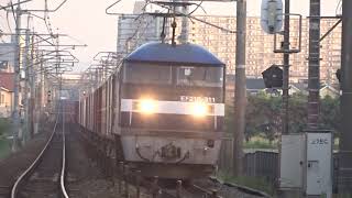 EF210-311牽引貨物列車　土山～魚住間にて2