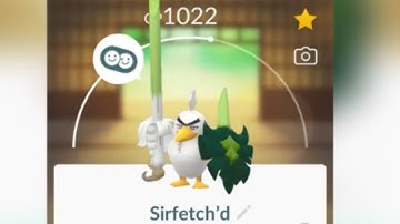 How To Evolve Farfetch